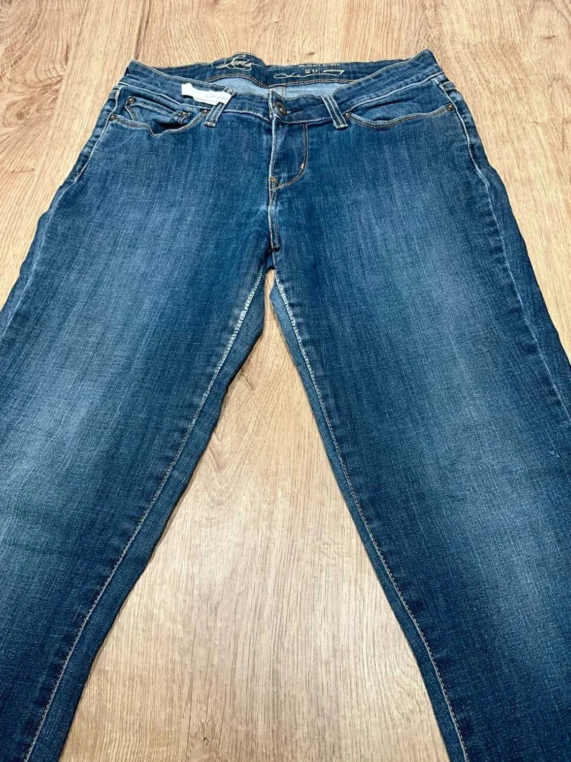 Jean Levi's Slight Curve Skinny Taille 29 Vintage Bleu Lvf 050 – photo 4